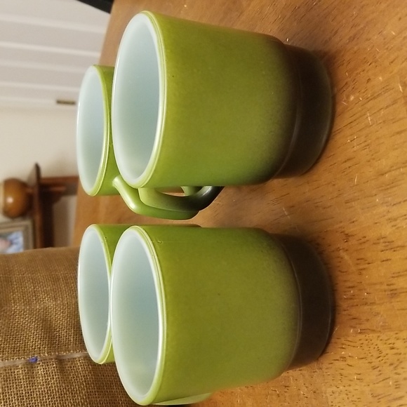 Anchor Hocking Fire-King Ware Cups set of 4 - Picture 11 of 12